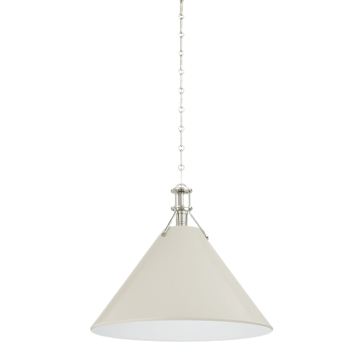 Painted No. 2 Pendant - Polished Nickel