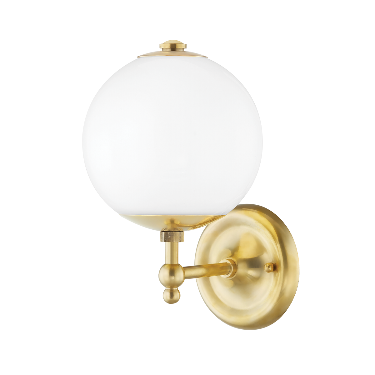 Sphere No.1 Wall Sconce Sconces Hudson Valley Lighting Aged Brass , Black Friday Sale Hudson Valley Lighting Furniture Sale, Old Bones Co, Mid Century Furniture Sale, Four Hands Furniture, Black Friday Sale Sphere No.1 Wall Sconce,Gus Sale, Perigold Sphere No.1 Wall Sconce Sconces Black Friday Sale , Perigold Sale Sphere No.1 Wall Sconce,Sphere No.1 Wall Sconce Lulu and Georgia, Burke Decor Sale Sphere No.1 Wall Sconce, www.oldbonesco.com