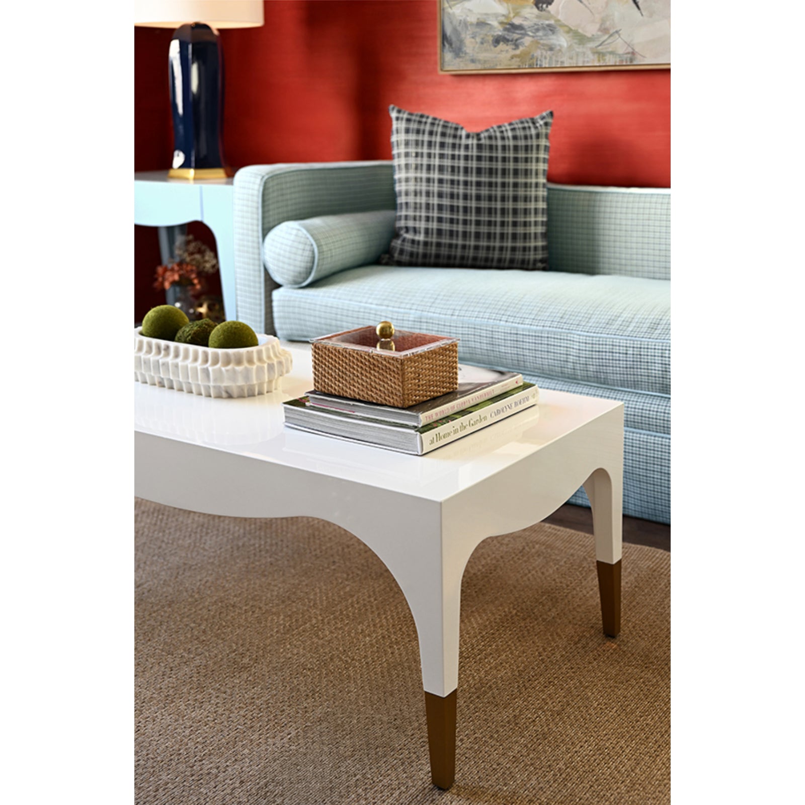 Medina Tapered Leg Coffee Table