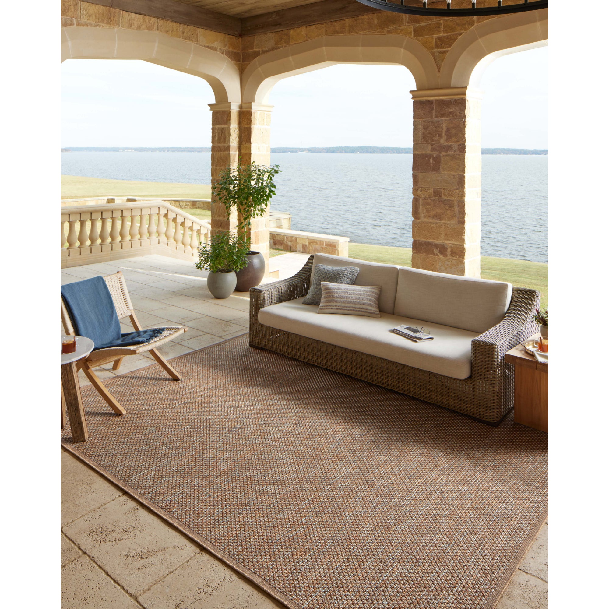 Loloi Merrick Oatmeal/Sunrise Rug