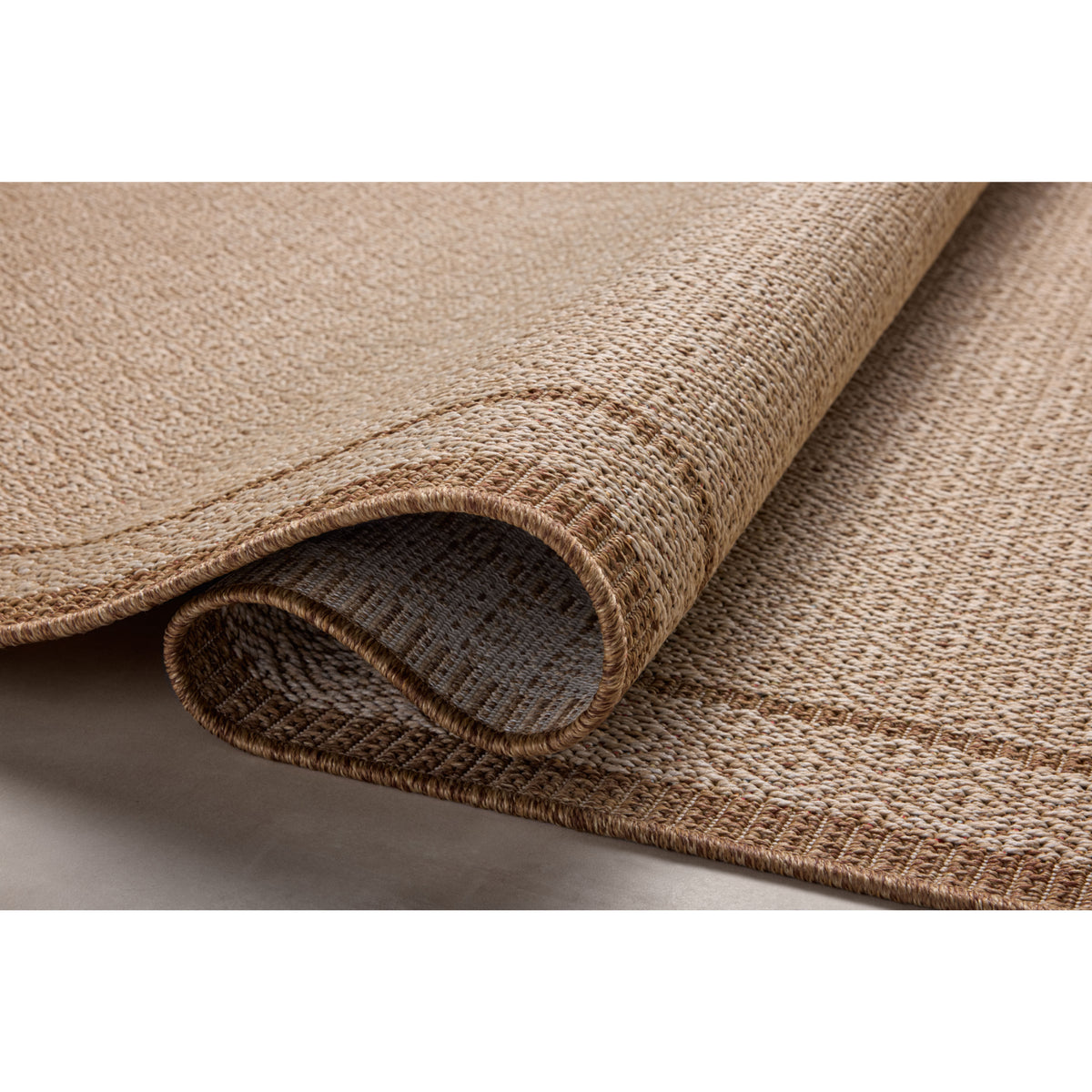 Loloi Merrick Chestnut/Oatmeal Rug by Loloi