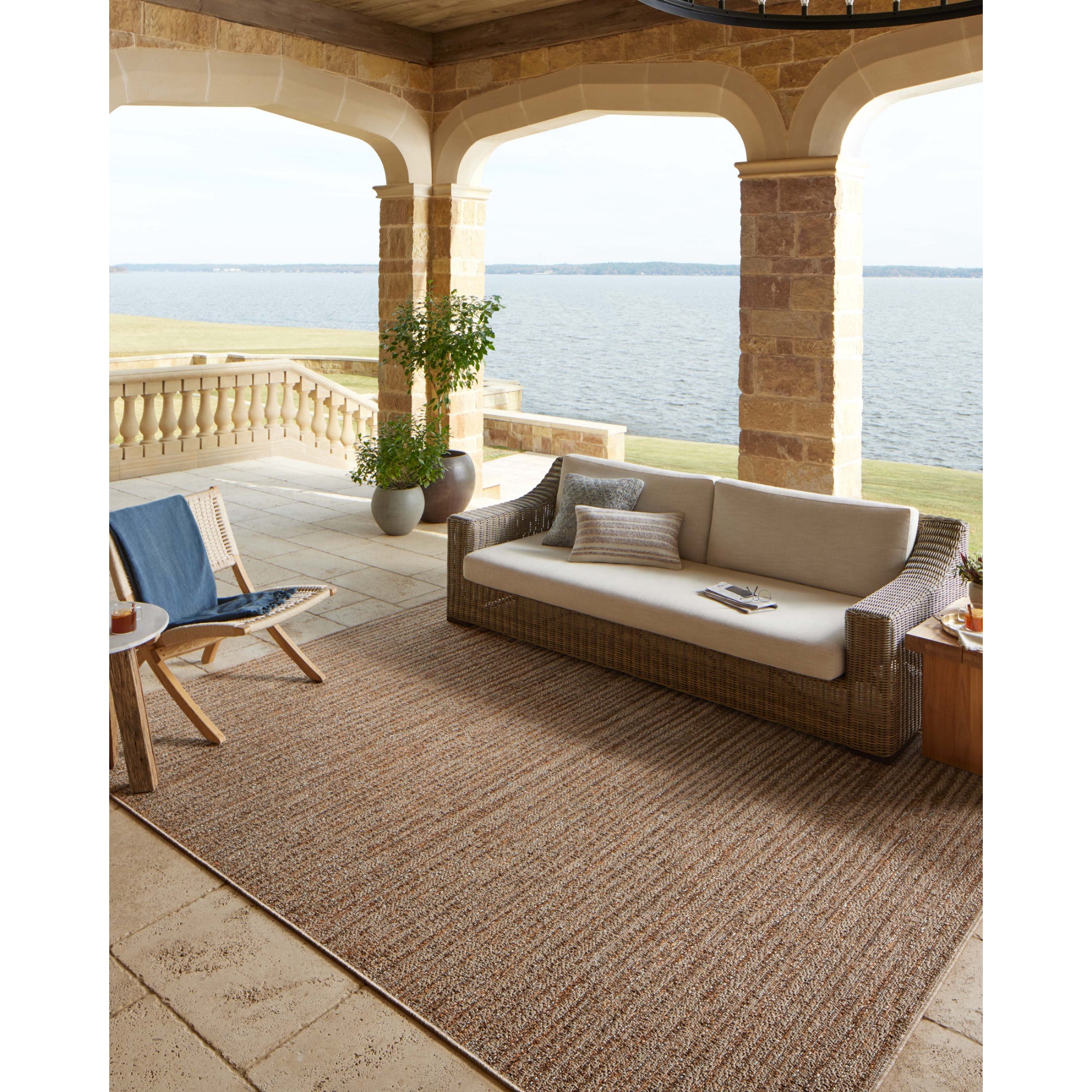 Loloi Merrick Oatmeal/Multi Rug