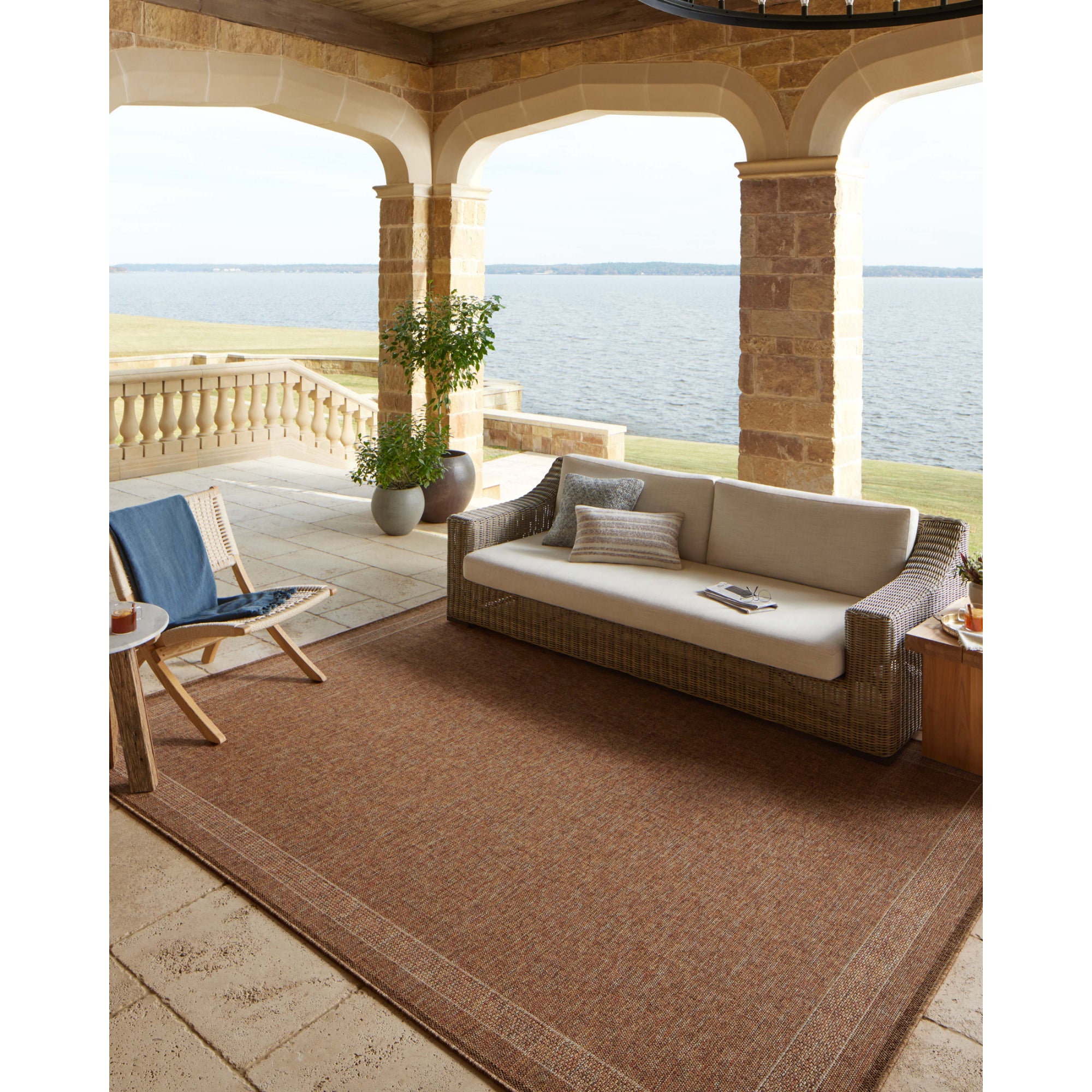 Loloi Merrick Cinnamon/Multi Rug