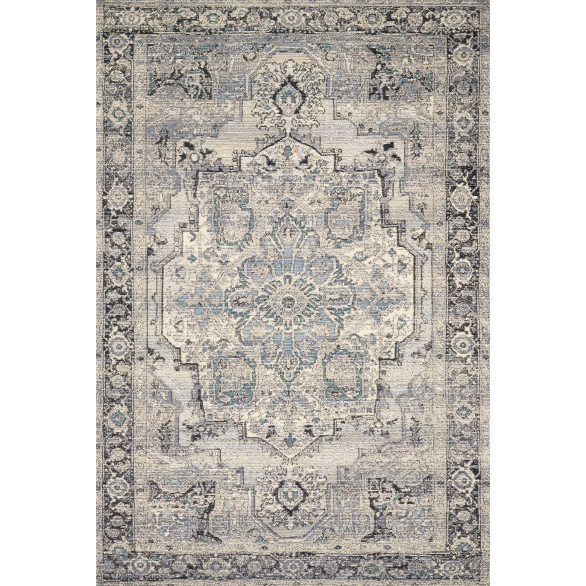 Loloi Mika Grey/Blue Rug