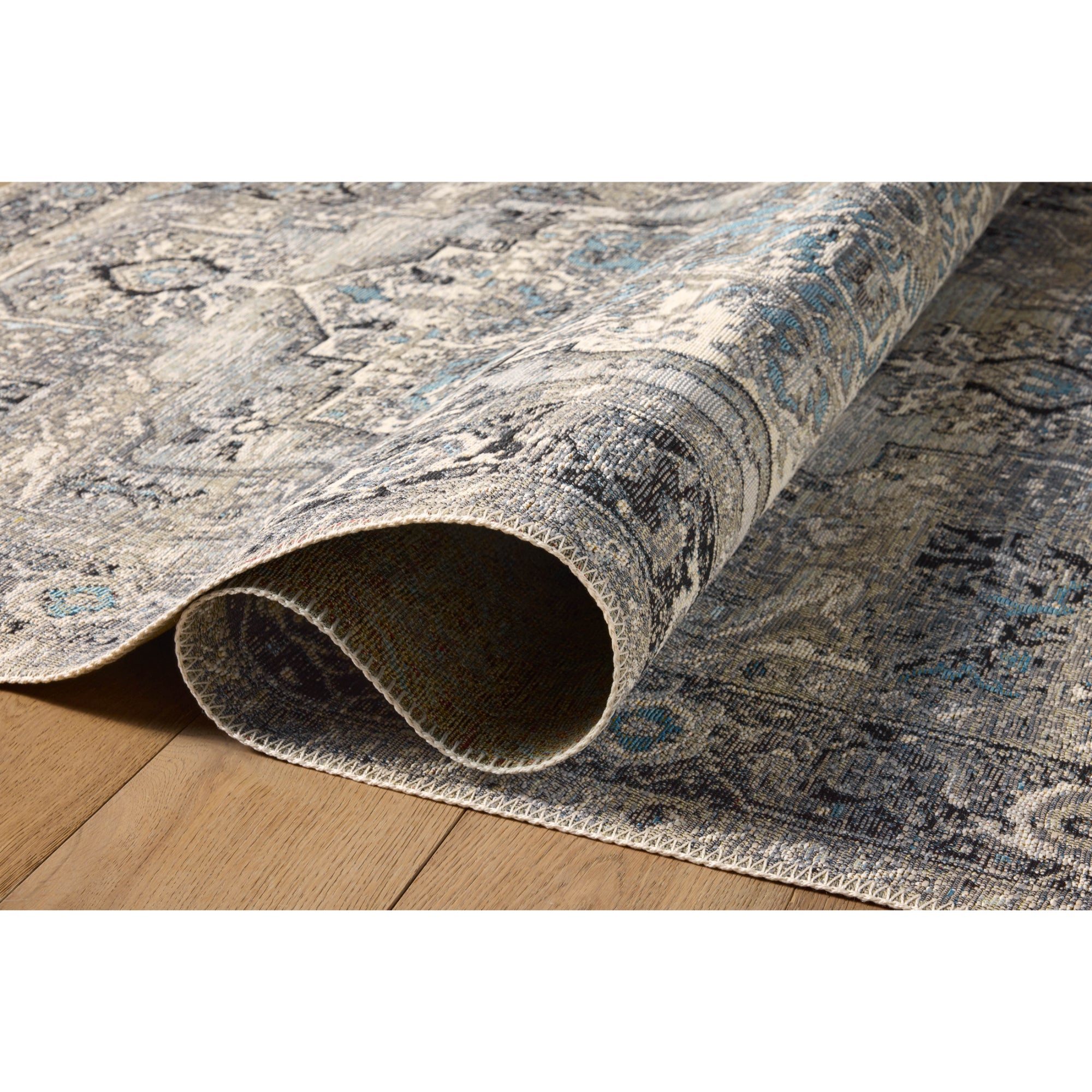 Loloi Mika Grey/Blue Rug
