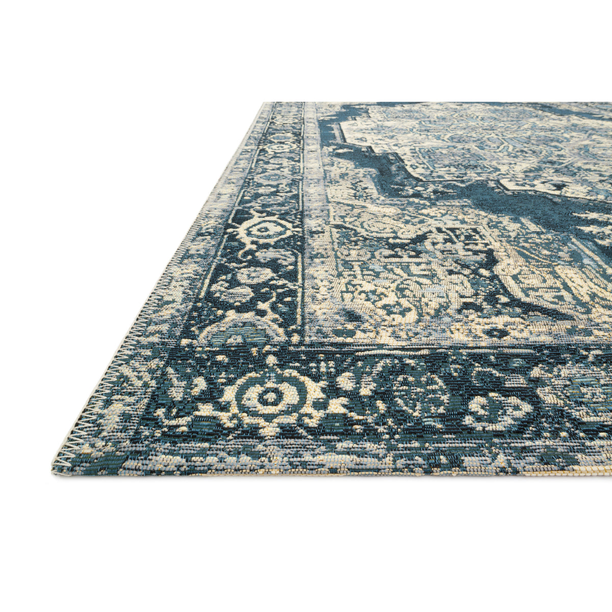 Loloi Mika Dark Blue Rug by Loloi