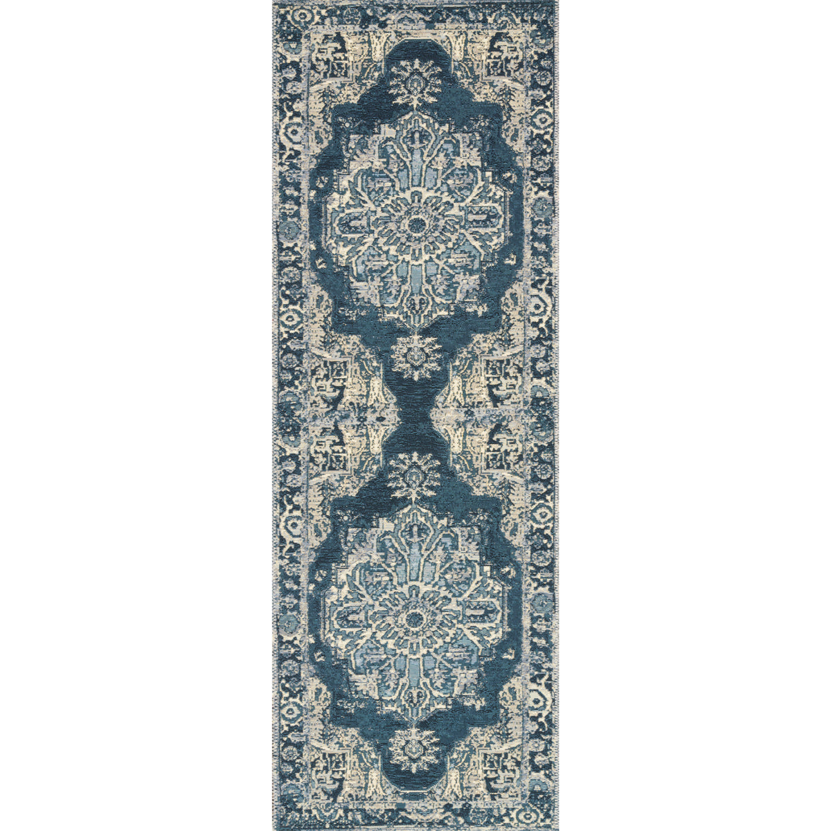Loloi Mika Dark Blue Rug by Loloi