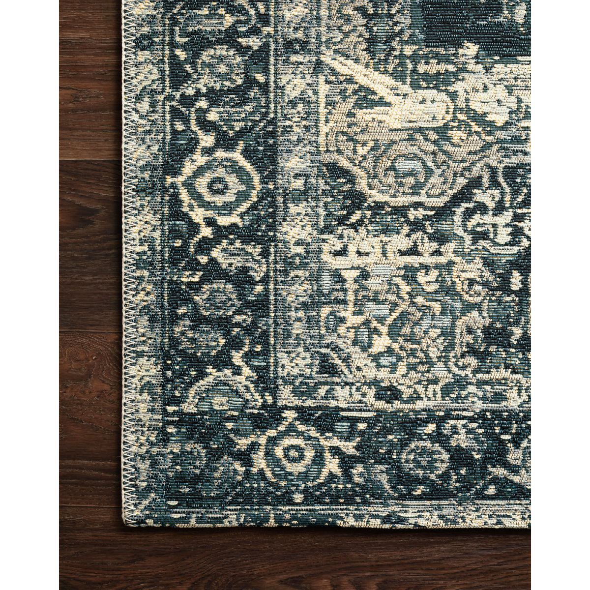 Loloi Mika Dark Blue Rug by Loloi