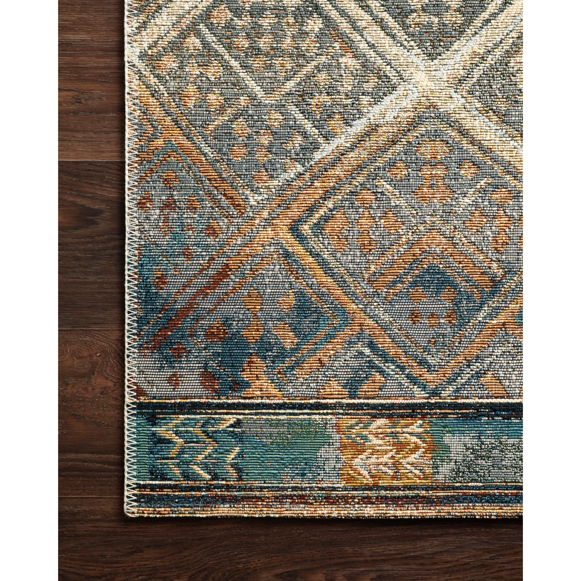 Loloi Mika Ivory/Mediterranean Rug