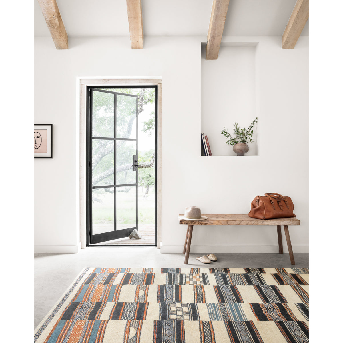 Loloi Mika Ivory/Multi Rug by Loloi