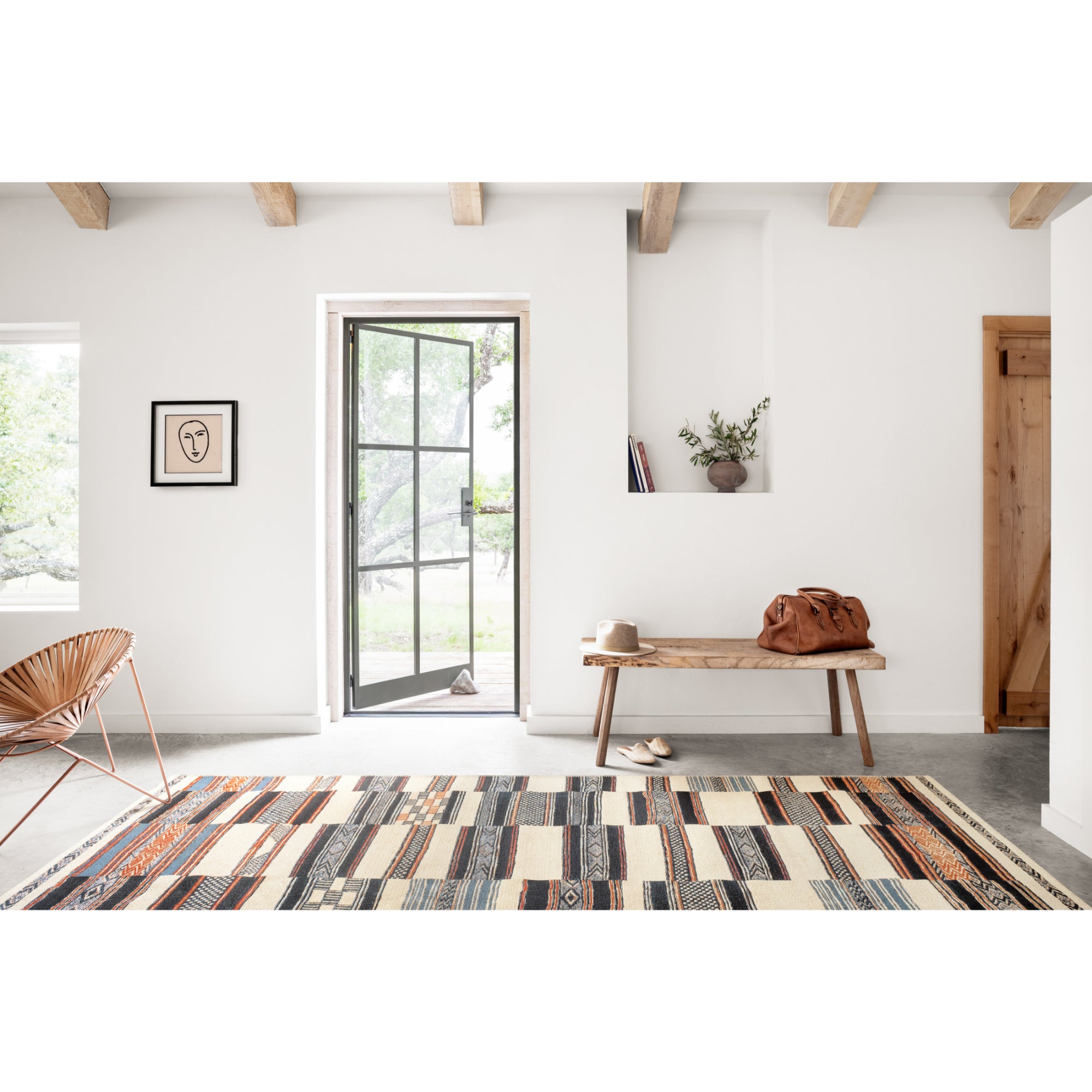 Loloi Mika Ivory/Multi Rug