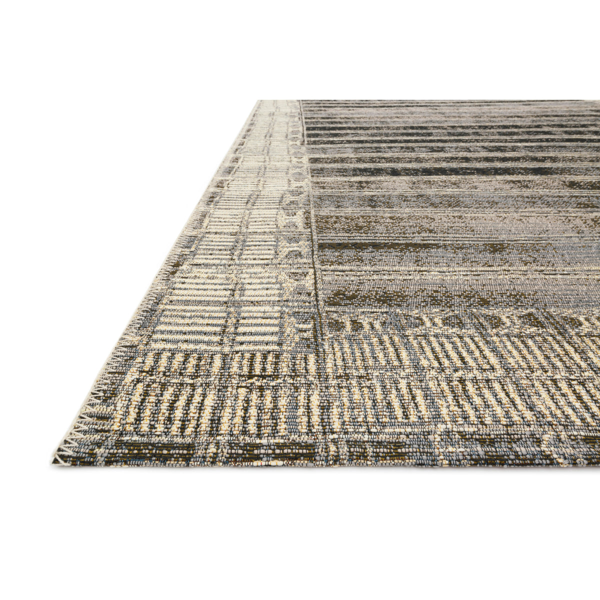 Loloi Mika Charcoal/Ivory Rug by Loloi