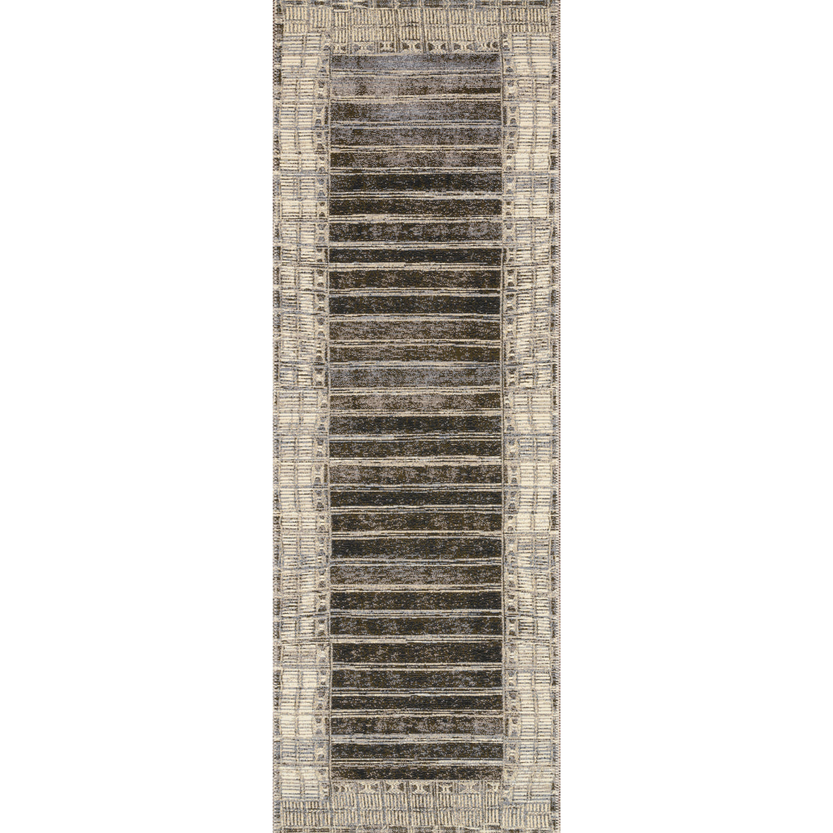 Loloi Mika Charcoal/Ivory Rug by Loloi