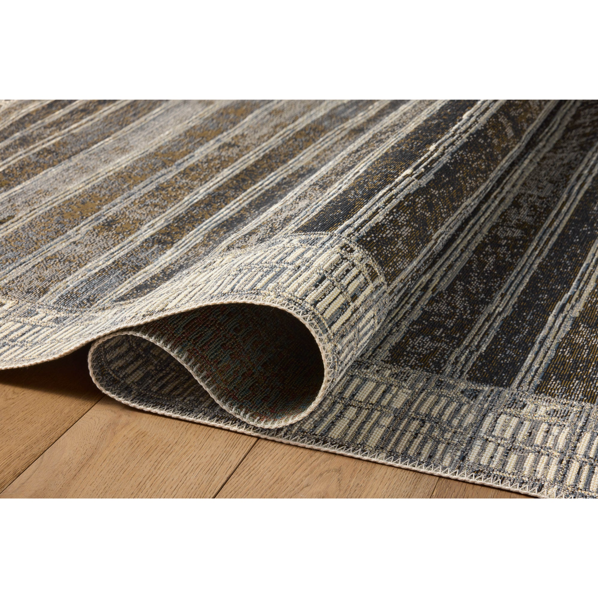 Loloi Mika Charcoal/Ivory Rug