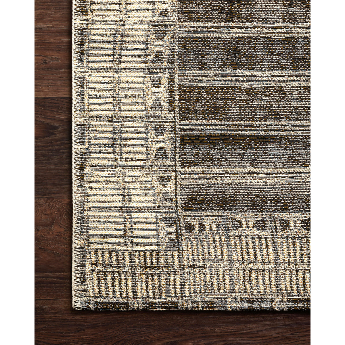 Loloi Mika Charcoal/Ivory Rug by Loloi