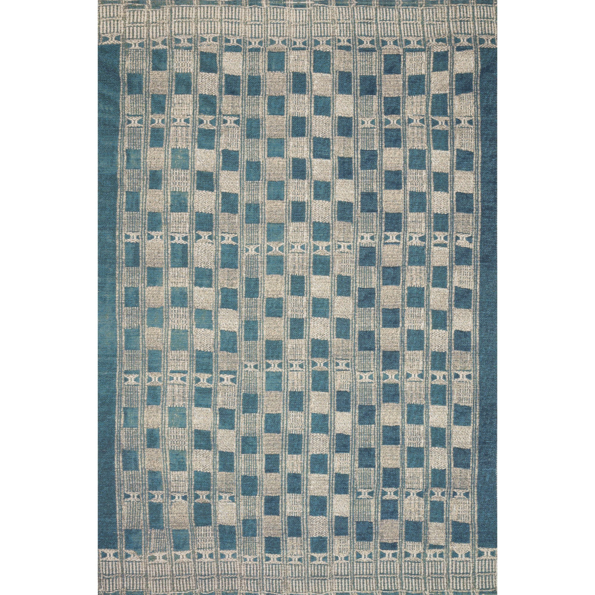 Loloi Mika Blue/Ivory Rug