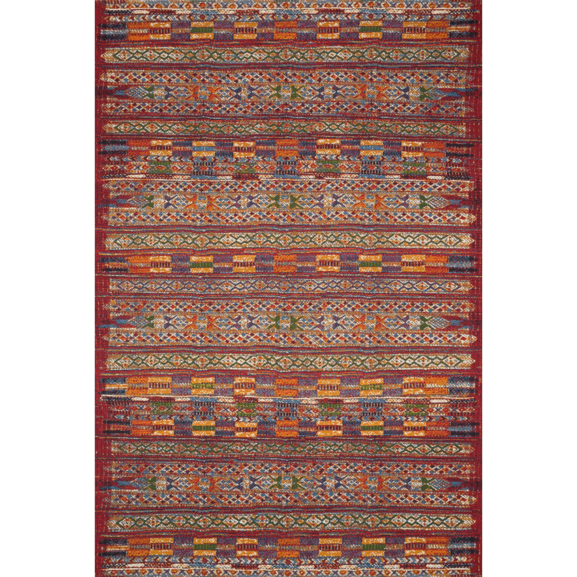 Loloi Mika Red/Multi Rug