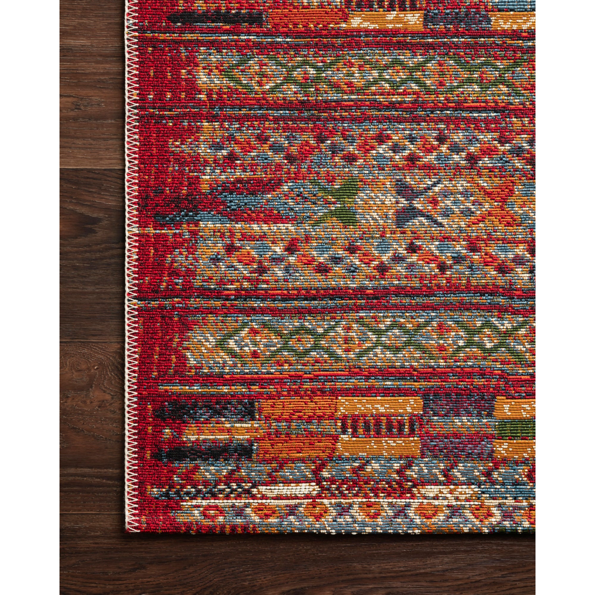 Loloi Mika Red/Multi Rug
