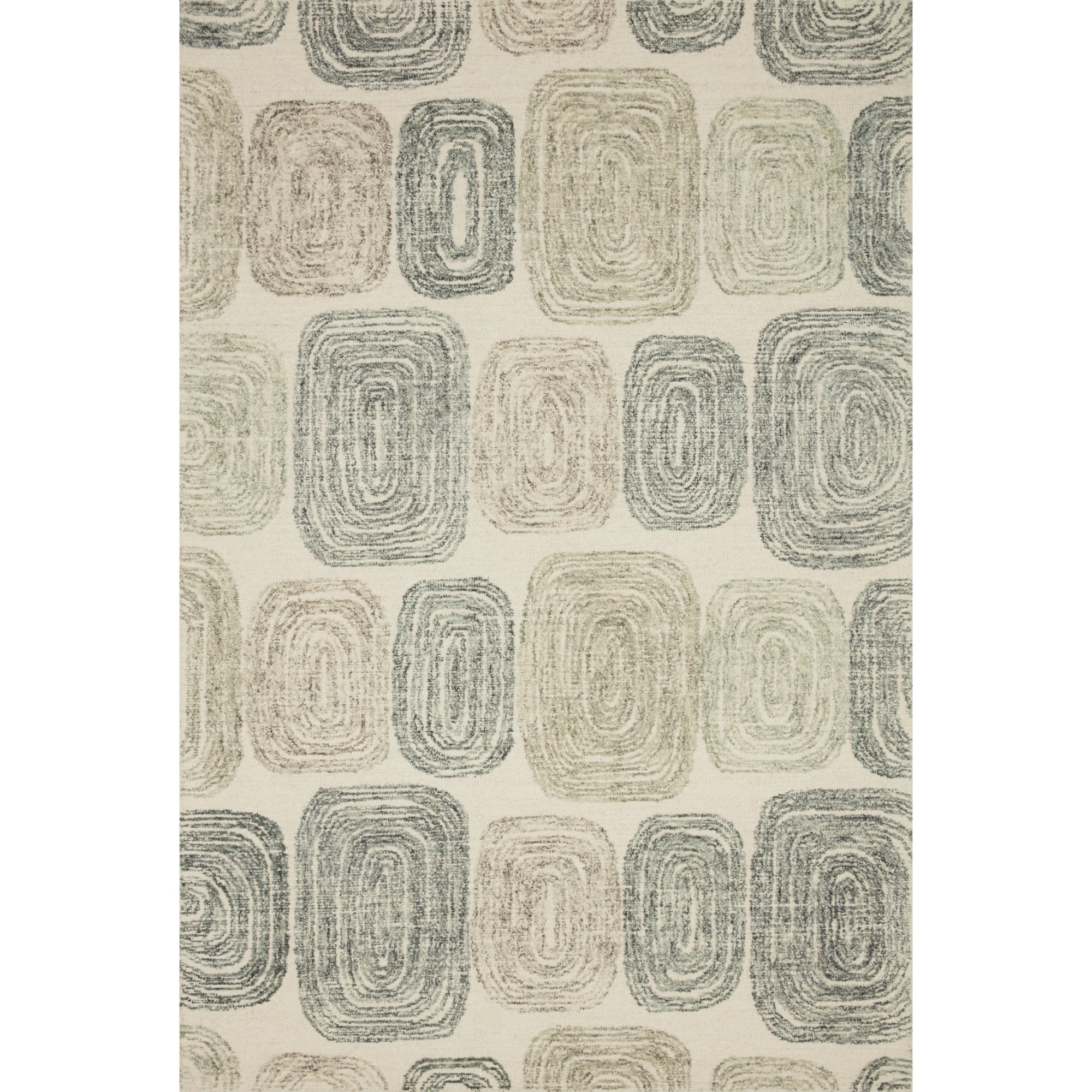 Loloi Milo Dark Grey/Neutral Rug