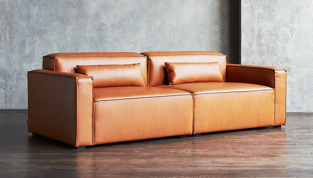 Mix Modular 2-PC Sofa Sofa Gus*     Four Hands, Mid Century Modern Furniture, Old Bones Furniture Company, Old Bones Co, Modern Mid Century, Designer Furniture, https://www.oldbonesco.com/