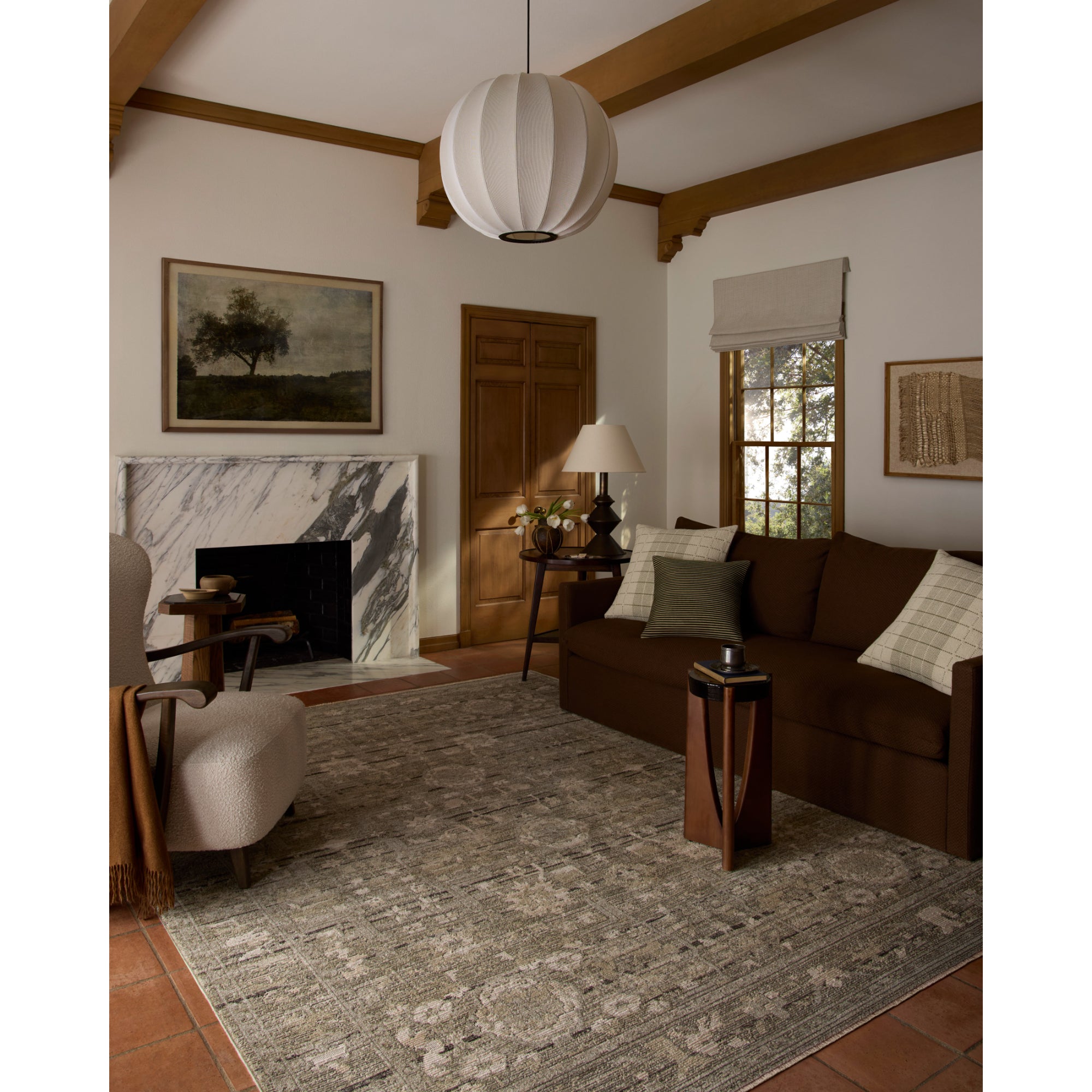 Loloi Milena Sage/Ivory Rug