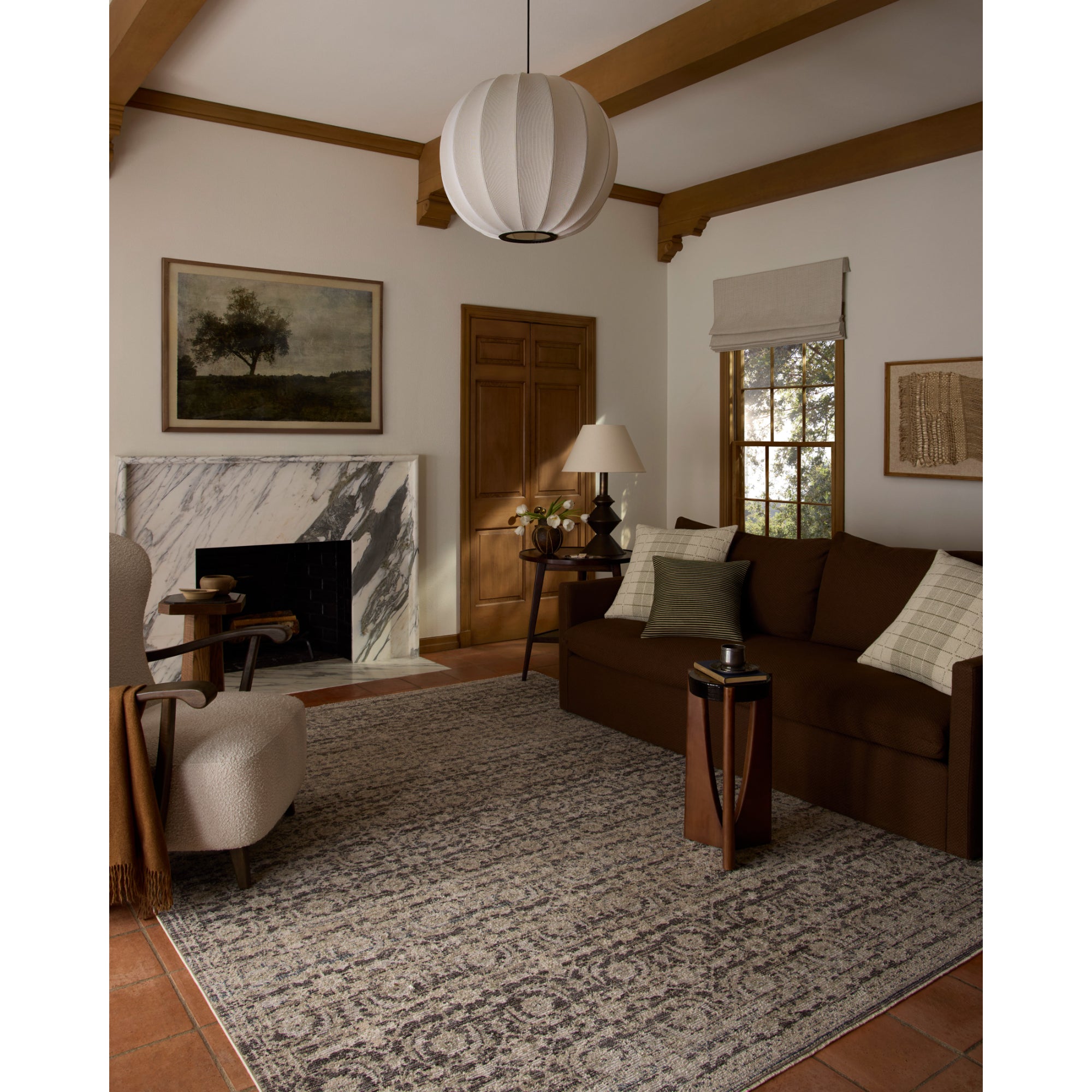 Loloi Milena Linen/Midnight Rug