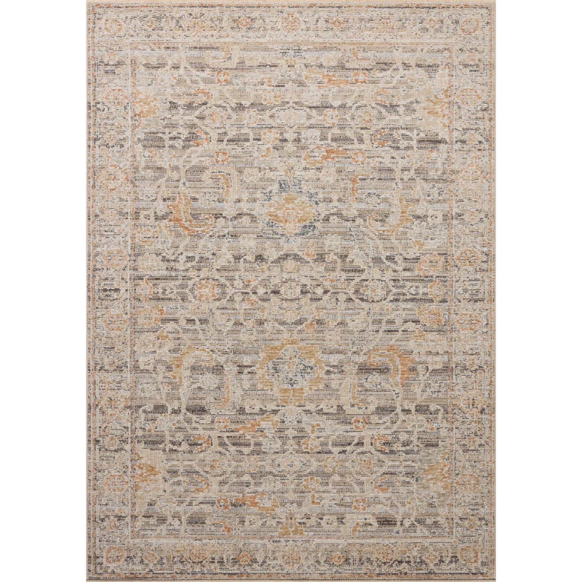 Loloi Milena Charcoal/Apricot Rug