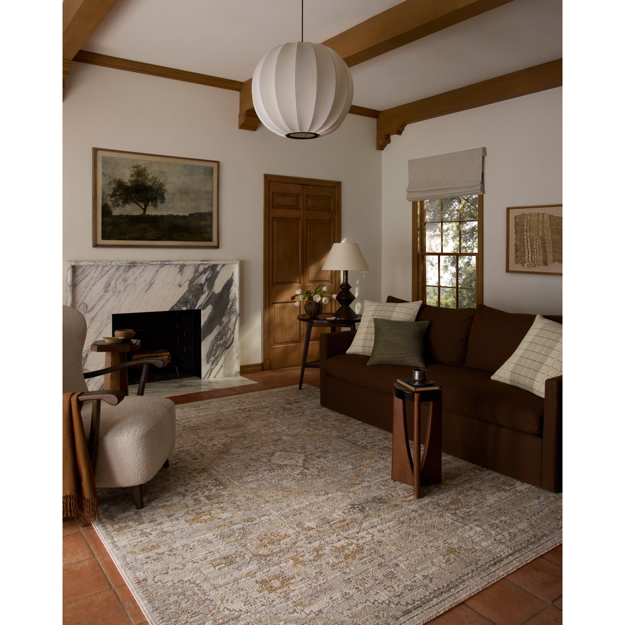 Loloi Milena Ivory/Ochre Rug