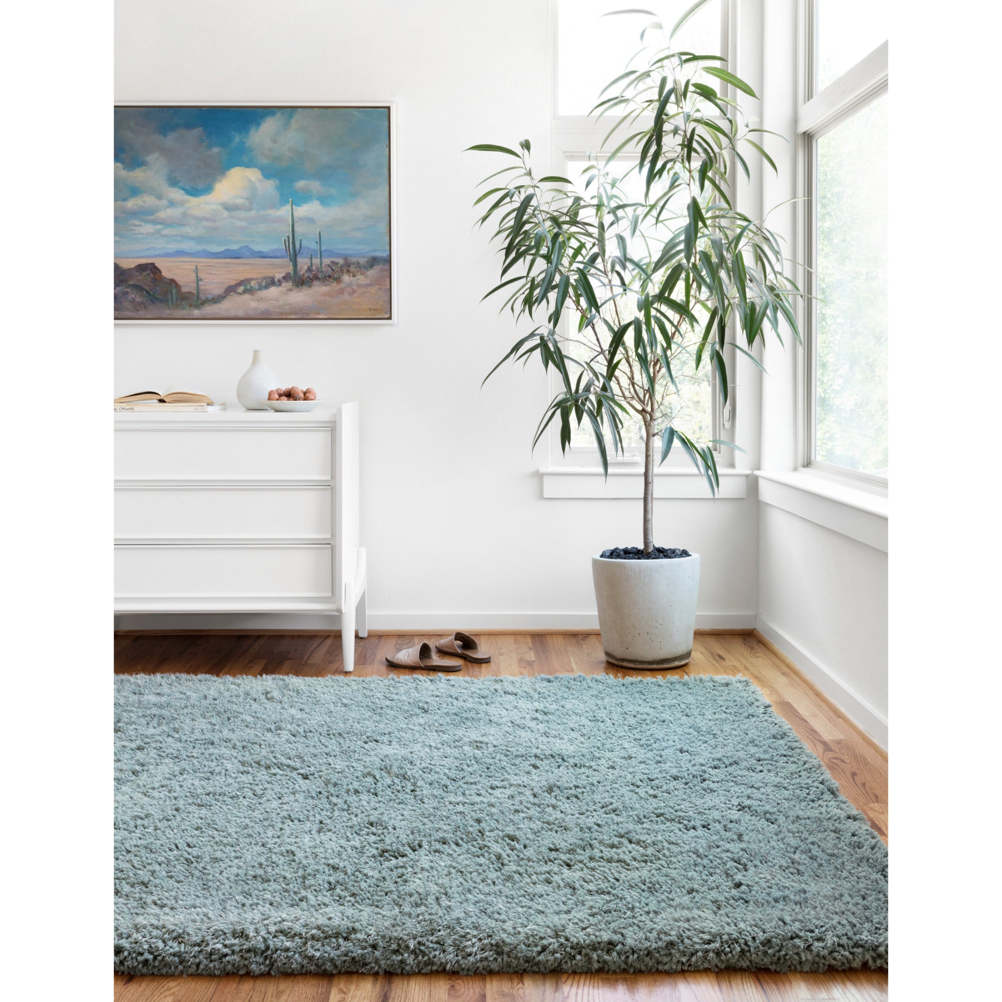 Loloi Mila Shag Spa Rug