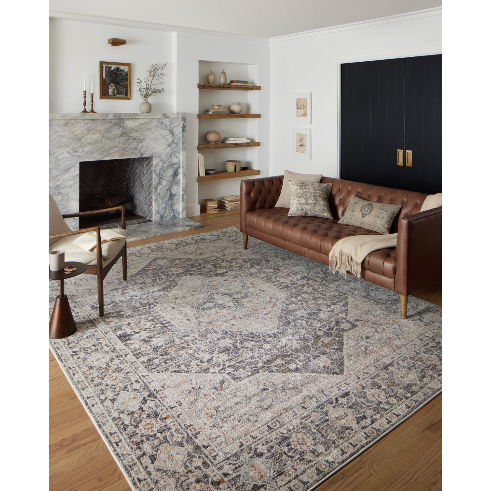 Loloi Monroe Charcoal/Multi Rug