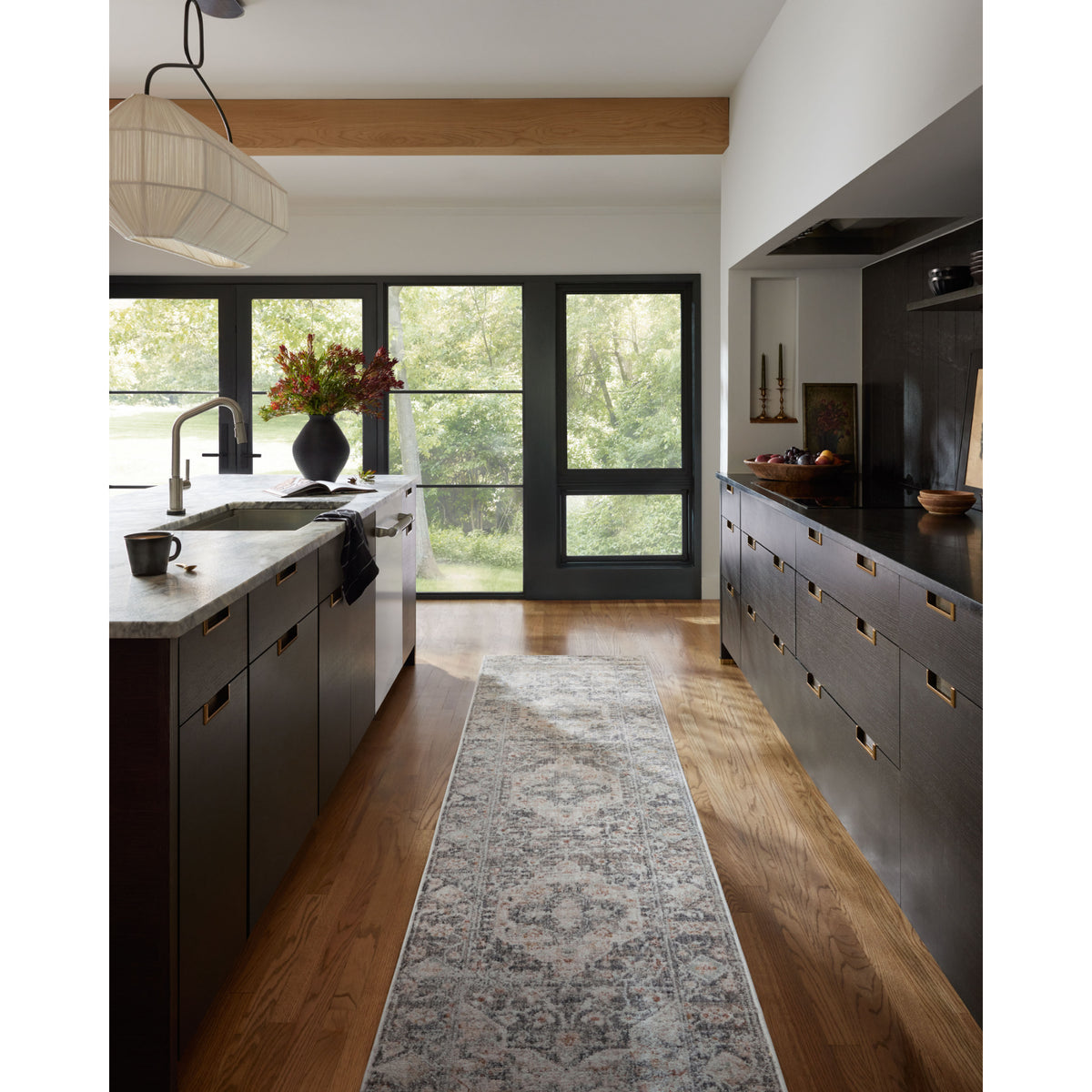 Loloi Monroe Charcoal/Multi Rug by Loloi
