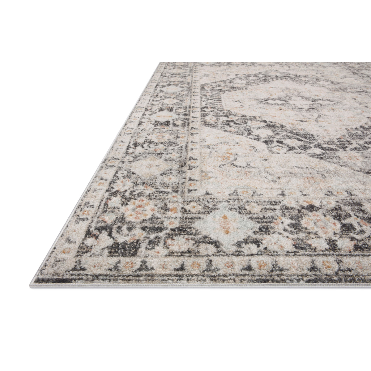 Loloi Monroe Charcoal/Multi Rug by Loloi