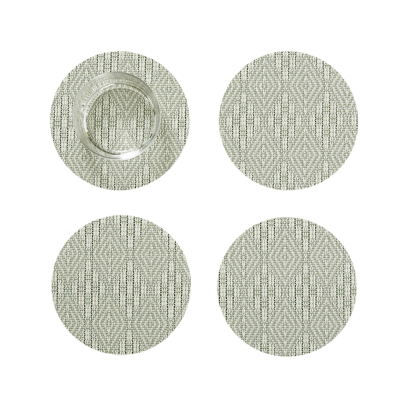 Boxwood Round Coasters - Set of 4