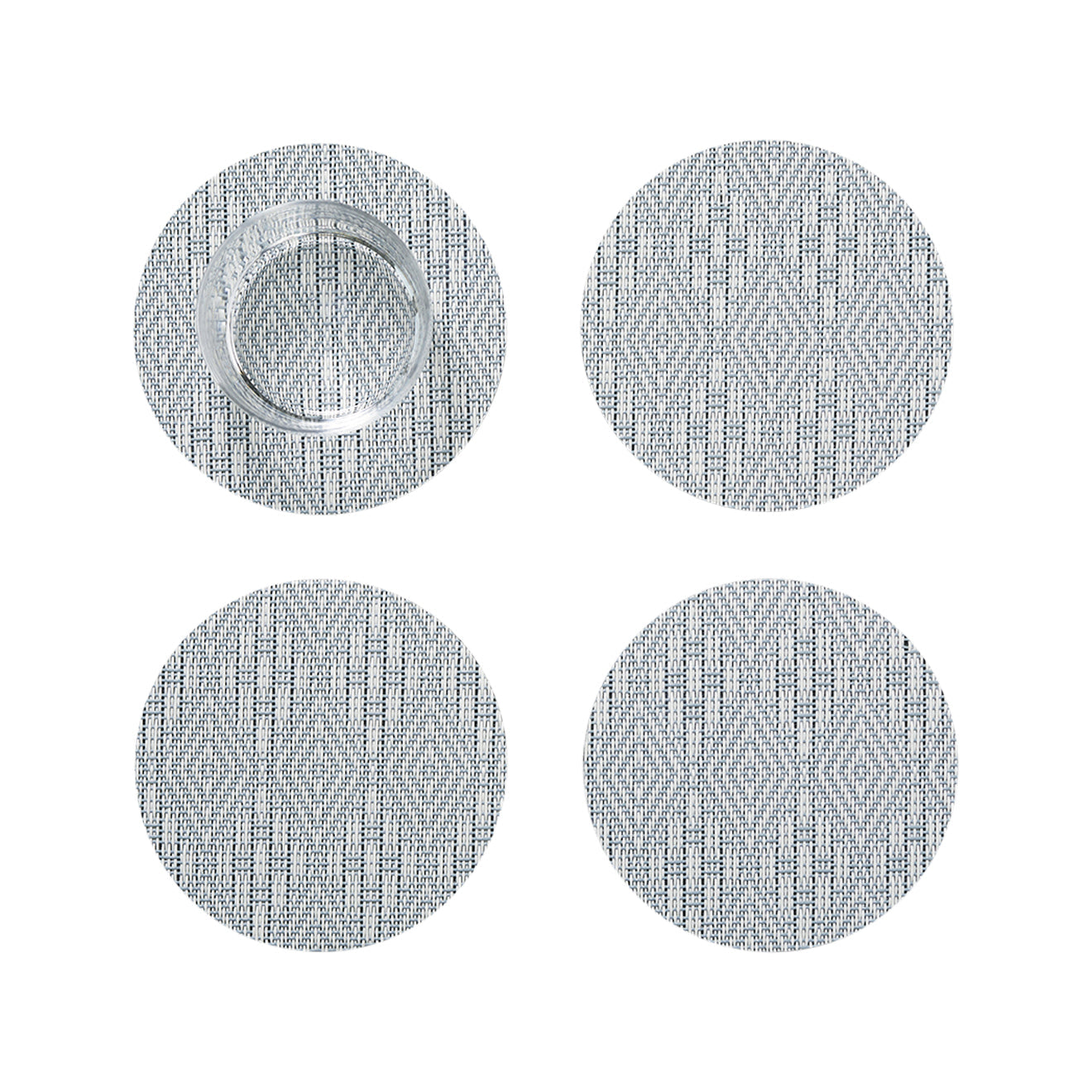 Boxwood Round Coasters - Set of 4