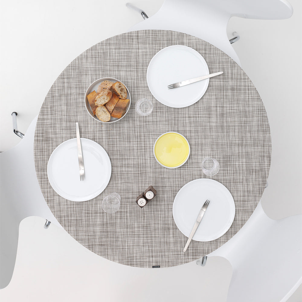Mini Basketweave Round Placemat