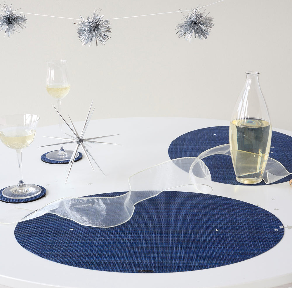 Mini Basketweave Oval Placemat