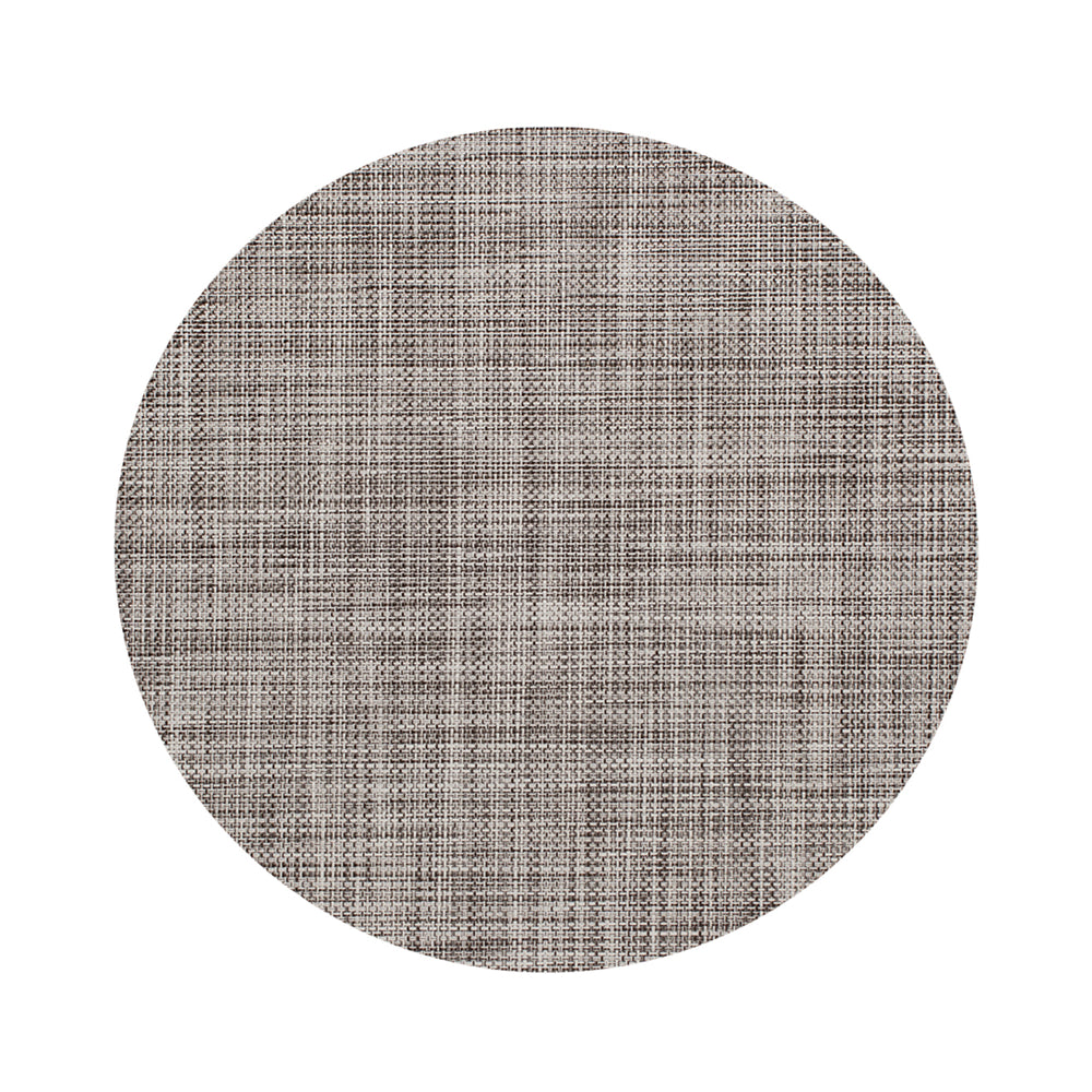 Mini Basketweave Round Placemat