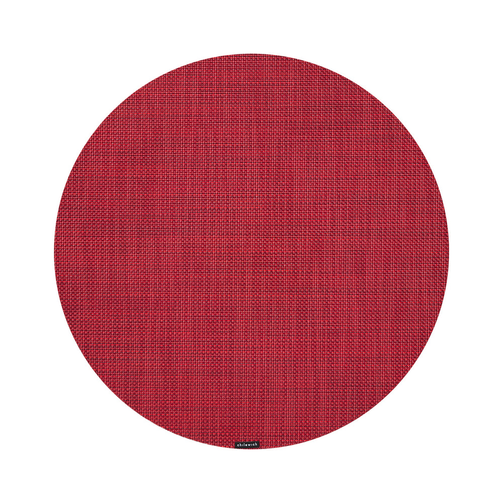 Mini Basketweave Round Placemat