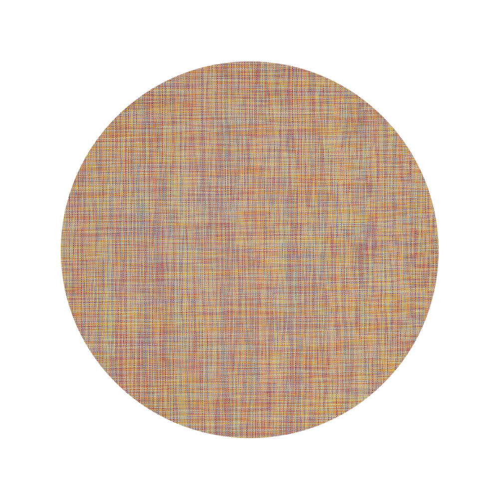 Mini Basketweave Round Placemat