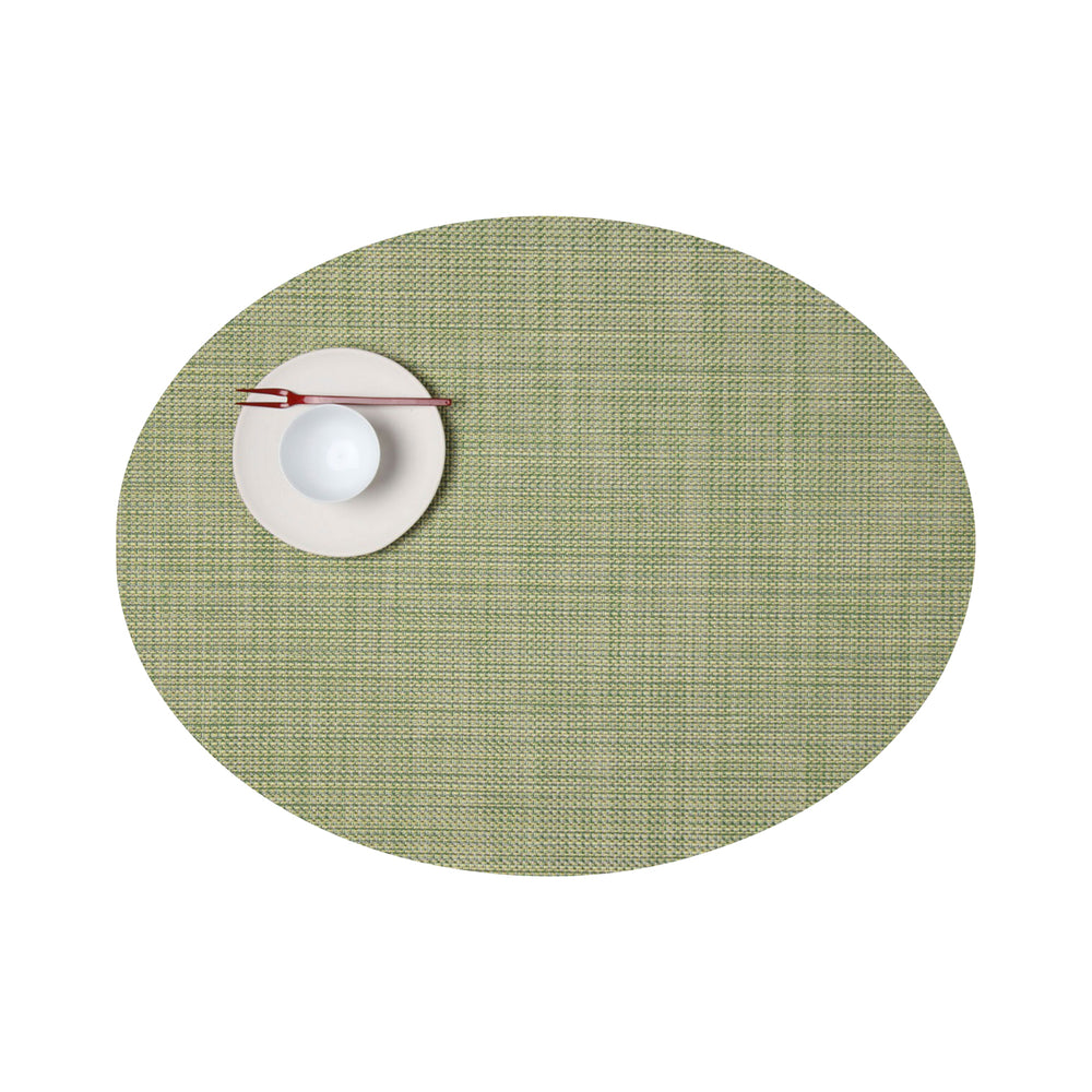 Mini Basketweave Oval Placemat