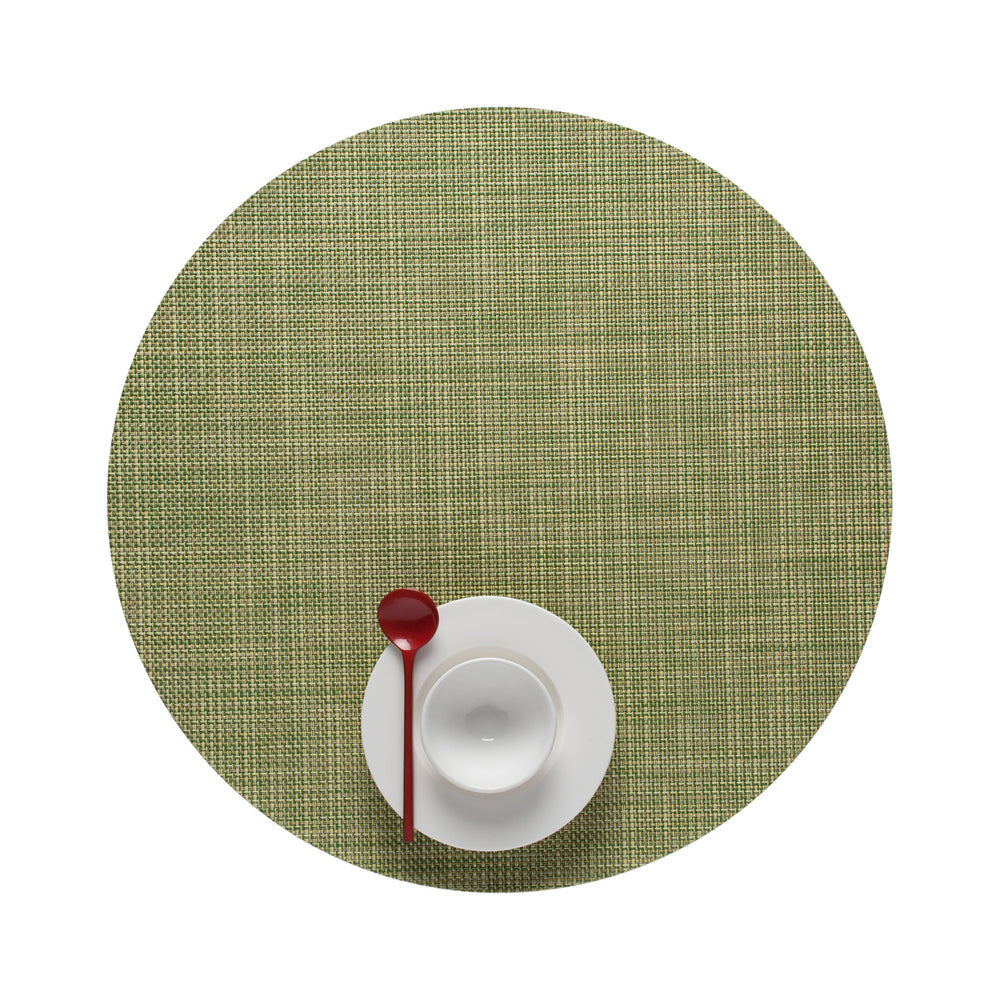 Mini Basketweave Round Placemat