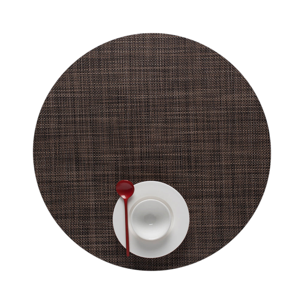 Mini Basketweave Round Placemat