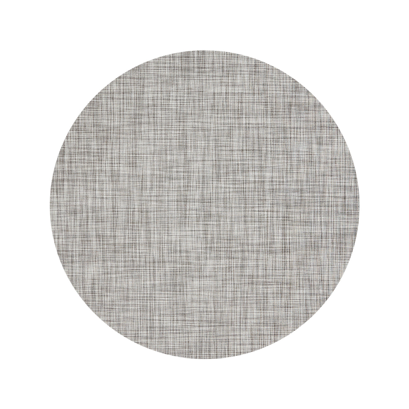 Mini Basketweave Round Rug
