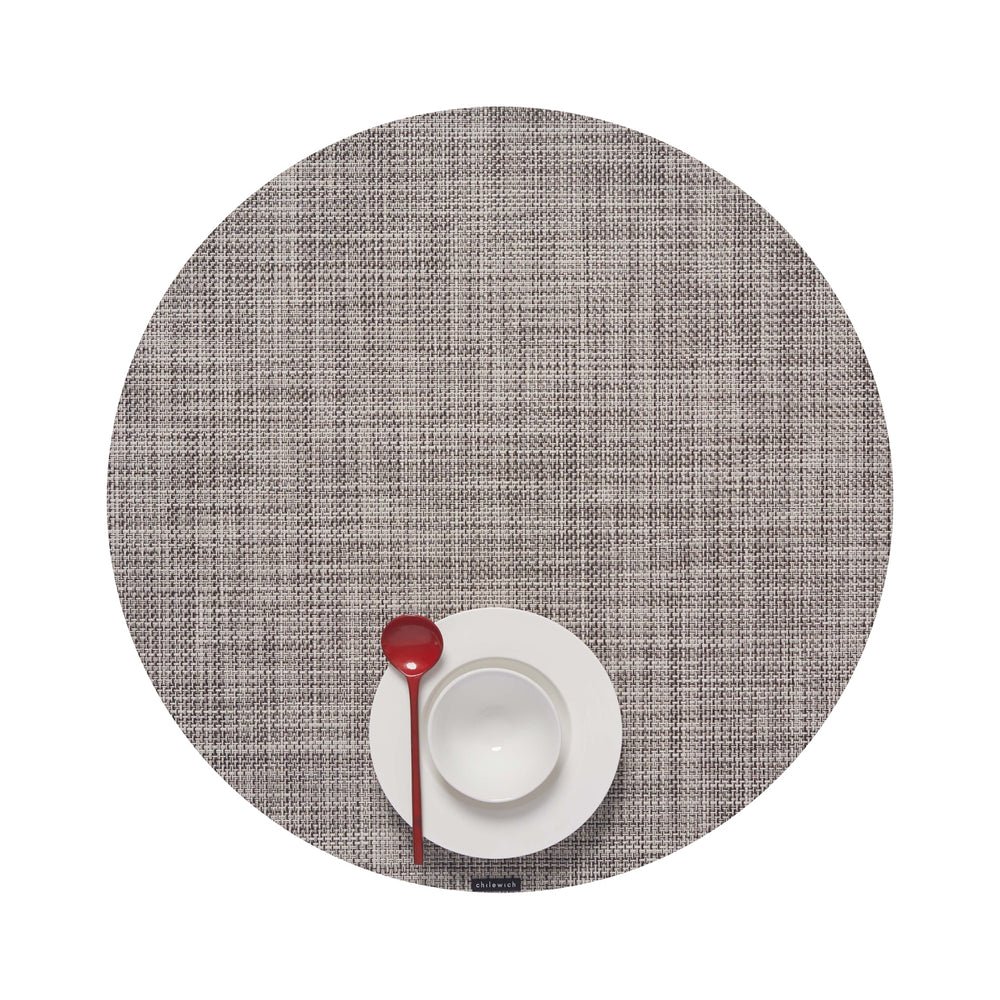 Mini Basketweave Round Placemat