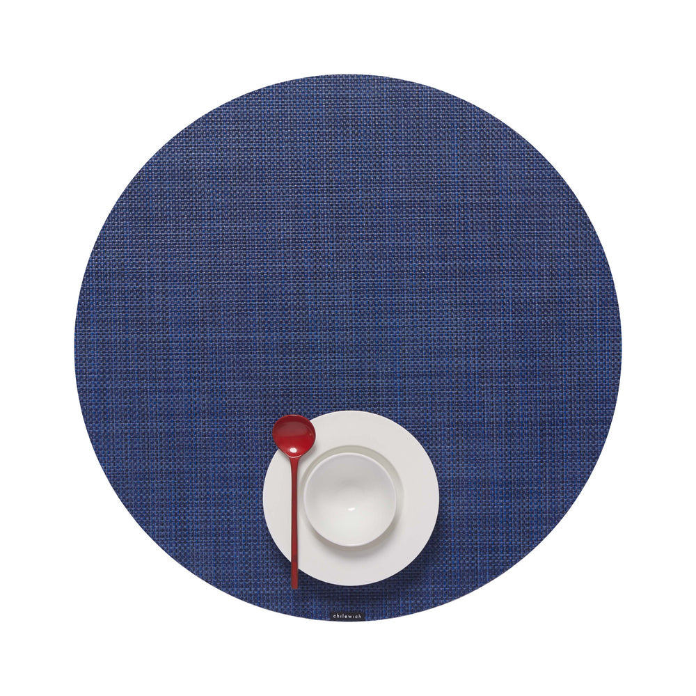 Mini Basketweave Round Placemat