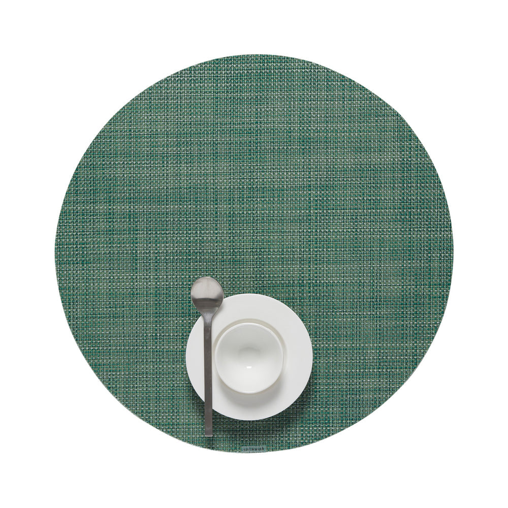 Mini Basketweave Round Placemat