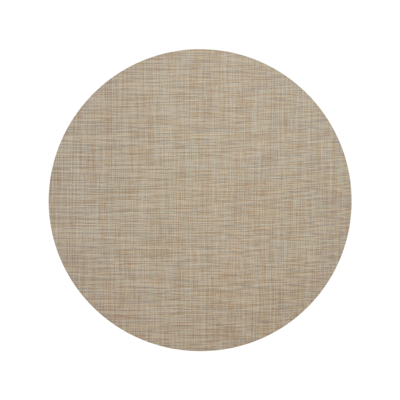 Mini Basketweave Round Rug