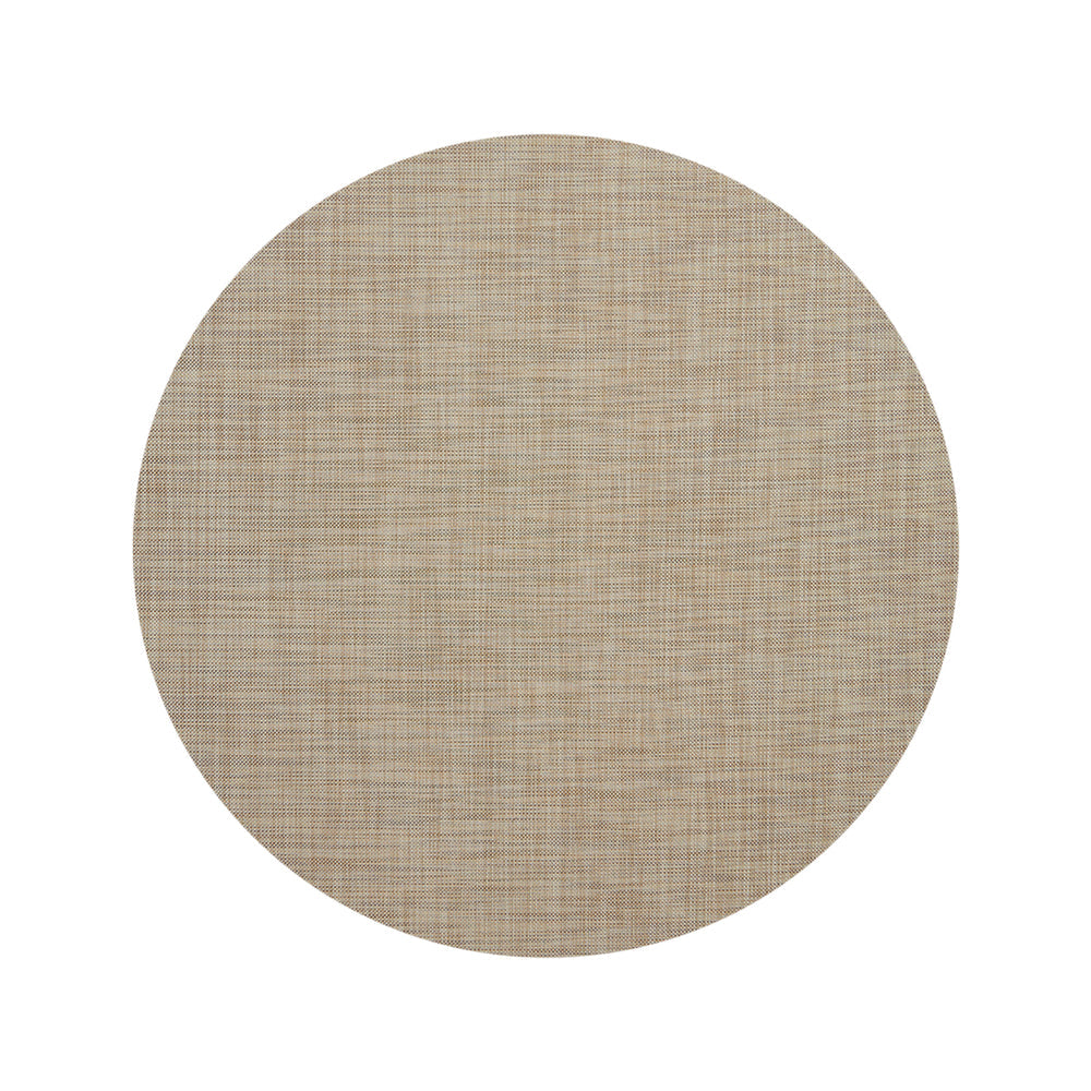 Mini Basketweave Round Placemat