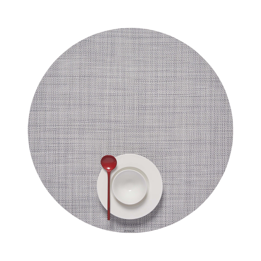 Mini Basketweave Round Placemat