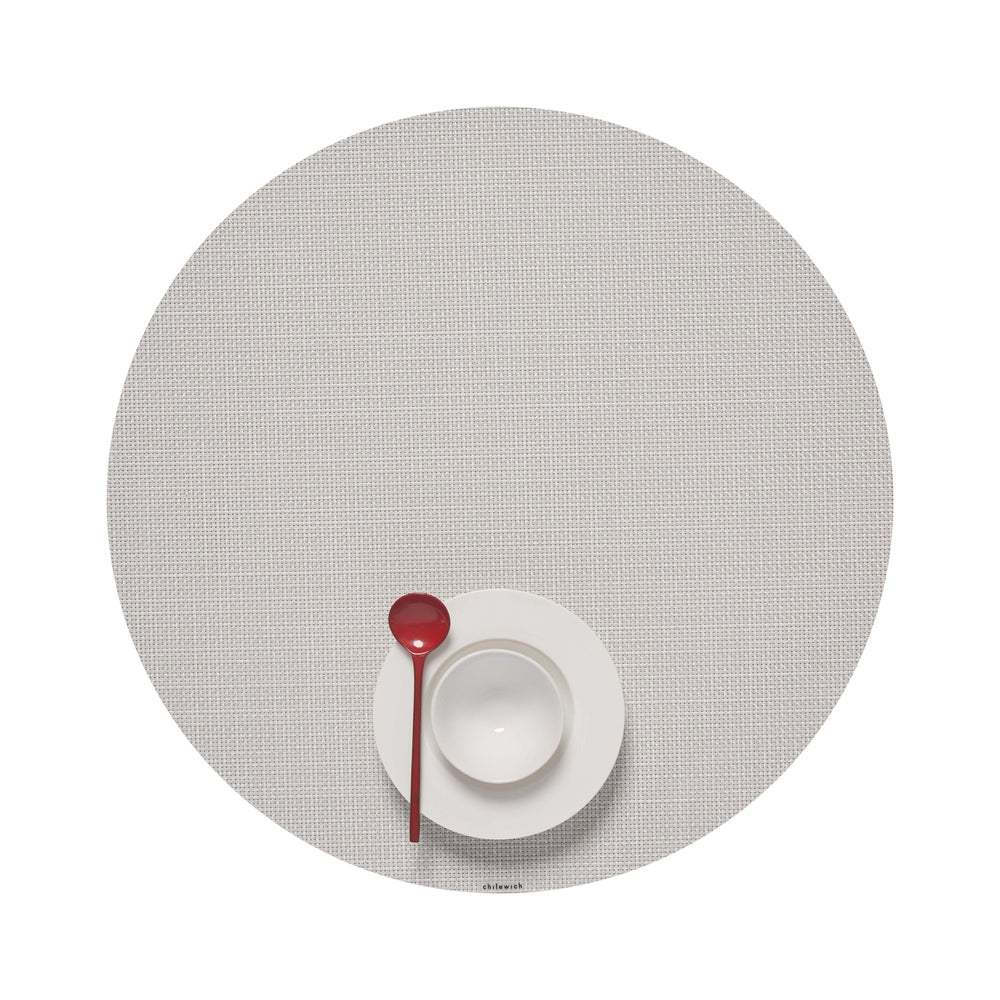 Mini Basketweave Round Placemat